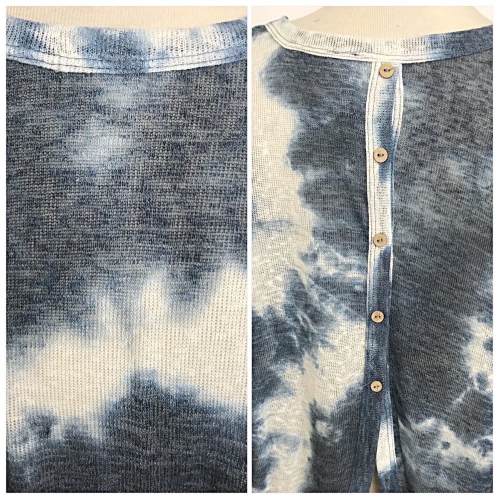 Tie Dye Relaxed Lightweight Tunic Top SMLXL - Picture 5 of 8